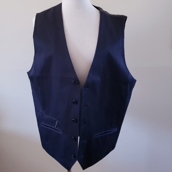 GUESS Men'S NWT Formal Vest - Black XL - Picture 11 of 15